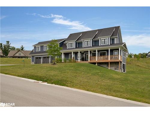 28 Thoroughbred Drive, Oro-Medonte, ON - Outdoor With Deck Patio Veranda With Facade