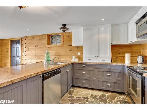 1930 White Lake Road E, Lakefield, ON - Indoor Photo Showing Kitchen With Double Sink