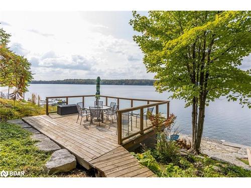 1930 White Lake Road E, Lakefield, ON - Outdoor With Body Of Water With Deck Patio Veranda With View