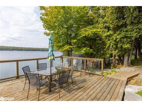 1930 White Lake Road E, Lakefield, ON - Outdoor With Body Of Water With Deck Patio Veranda