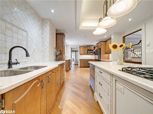 68 Tecumseth Street, Orillia, ON - Indoor Photo Showing Kitchen With Double Sink