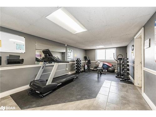 604-64 Benton Street, Kitchener, ON - Indoor Photo Showing Gym Room