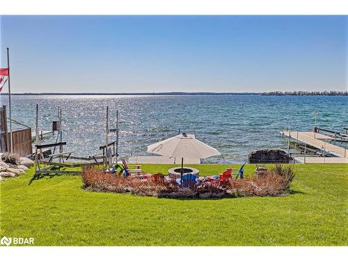 681 Lakelands Avenue, Innisfil, ON - Outdoor With Body Of Water With Deck Patio Veranda With Exterior