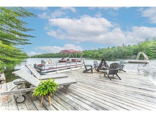 317 Haskett'S Drive, Georgian Bay, ON - Outdoor With Body Of Water With Deck Patio Veranda With View