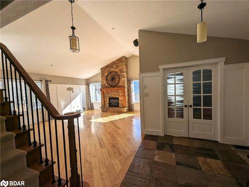 9 Landscape Drive, Oro-Medonte, ON - Indoor Photo Showing Other Room With Fireplace