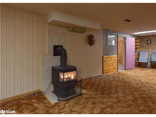 13 Eleanor Road, Orillia, ON - Indoor Photo Showing Other Room With Fireplace
