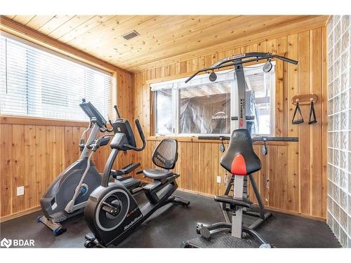 24 Finley Drive, Tiny, ON - Indoor Photo Showing Gym Room