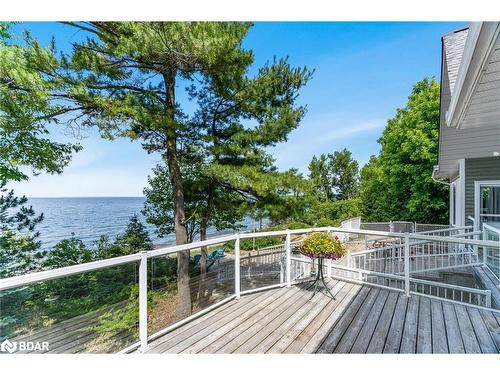 24 Finley Drive, Tiny, ON - Outdoor With Body Of Water With Deck Patio Veranda
