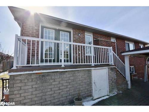 46 Jewel House Lane, Barrie, ON - Outdoor With Deck Patio Veranda With Exterior