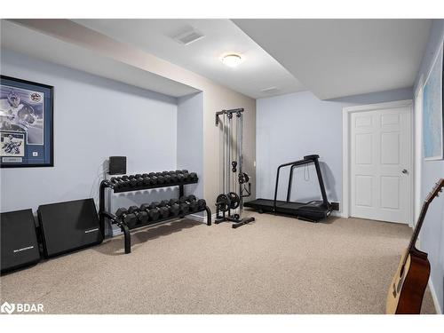 35 Parkway Avenue, Nobel, ON - Indoor Photo Showing Gym Room