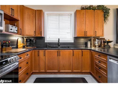 20 Prince William Way, Barrie, ON - Indoor Photo Showing Kitchen With Double Sink