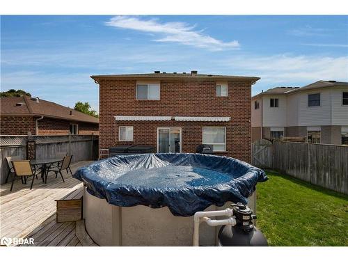 171 Brucker Road, Barrie, ON - Outdoor With Above Ground Pool With Exterior