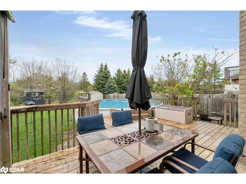 106 Bourbon Circle, Barrie, ON - Outdoor With Deck Patio Veranda With Exterior