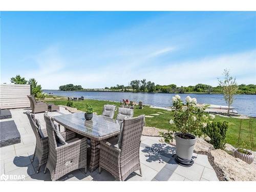 3-5 Dock Lane, Tay, ON - Outdoor With Body Of Water With Deck Patio Veranda With View