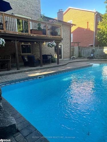 11 Victoria Street E, Cookstown, ON - Outdoor With In Ground Pool With Deck Patio Veranda