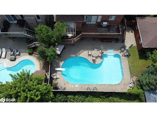 26 Jewel House Lane, Barrie, ON - Outdoor With In Ground Pool With Backyard