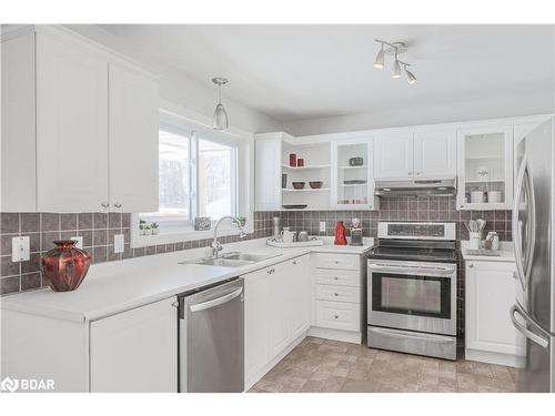 1114 Cowie Road, Cramahe, ON - Indoor Photo Showing Kitchen With Double Sink