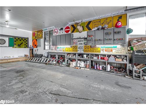 270 High Street, Mactier, ON - Indoor Photo Showing Garage