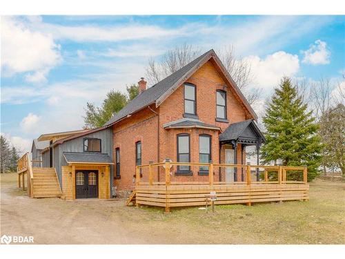 1998 Old Barrie Road East Road E, Oro-Medonte, ON - Outdoor With Deck Patio Veranda