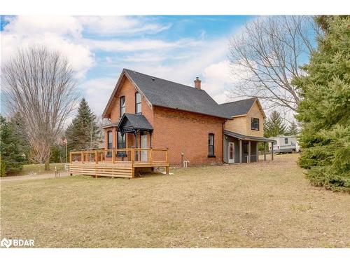 1998 Old Barrie Road East Road E, Oro-Medonte, ON - Outdoor With Deck Patio Veranda