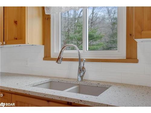 2349 Kashagawigamog Lake Road, Haliburton, ON - Indoor Photo Showing Kitchen With Double Sink