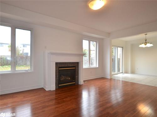 82 Brighton Road, Barrie, ON - Indoor Photo Showing Living Room With Fireplace