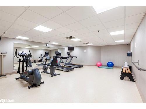 709-310 Mill Street S, Brampton, ON - Indoor Photo Showing Gym Room