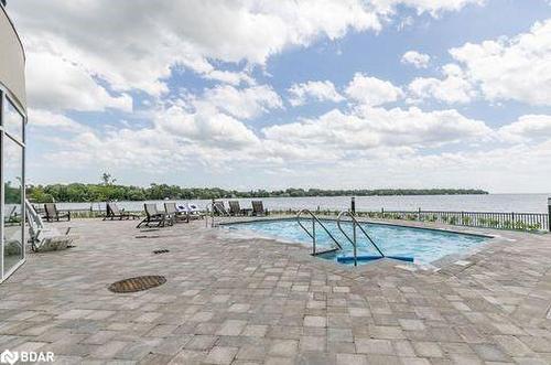 105-90 Orchard Point Road, Orillia, ON - Outdoor With In Ground Pool With View