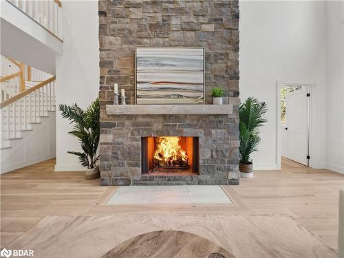 1167 15 Line N, Oro-Medonte, ON - Indoor With Fireplace