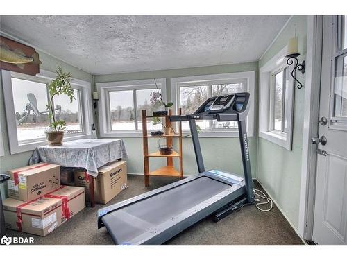 667 Yearley Road, Sprucedale, ON - Indoor Photo Showing Gym Room