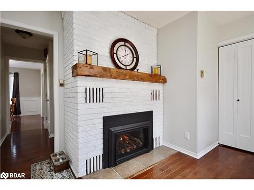 22 Mariposa Drive, Orillia, ON - Indoor Photo Showing Living Room With Fireplace