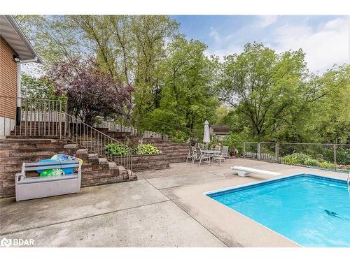 2160 Snow Valley Road, Springwater, ON - Outdoor With In Ground Pool
