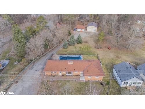 2160 Snow Valley Road, Springwater, ON -  With View