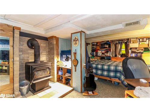 57 Johnson St Street, Barrie, ON - Indoor With Fireplace