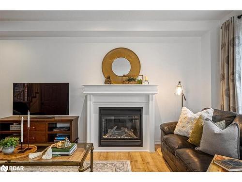95 Nicholson Drive, Barrie, ON - Indoor Photo Showing Living Room With Fireplace