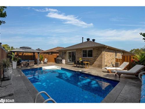 12 Pacific Avenue, Barrie, ON - Outdoor With In Ground Pool With Backyard