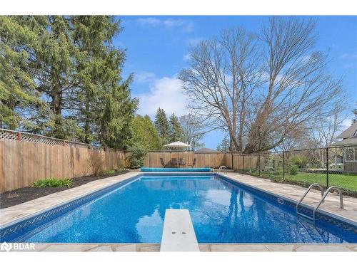 204 Spruce Crescent, Barrie, ON - Outdoor With In Ground Pool With Backyard
