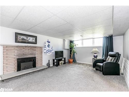 3151 25Th Sideroad, Innisfil, ON - Indoor With Fireplace