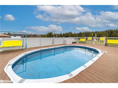 3329 New Brailey Line, Severn, ON - Outdoor With Above Ground Pool