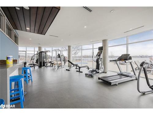 605-90 Orchard Point Road, Orillia, ON - Indoor Photo Showing Gym Room