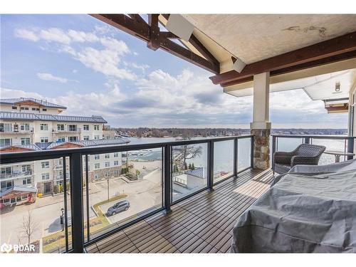 605-90 Orchard Point Road, Orillia, ON - Outdoor With Balcony With View With Exterior
