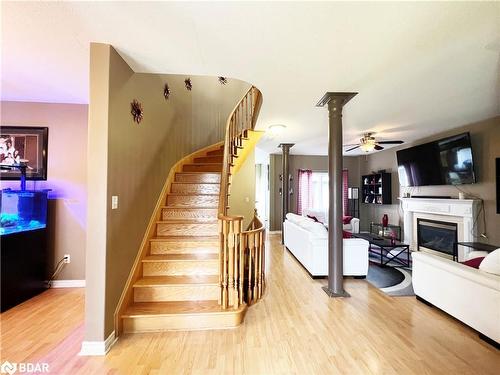 57 Penvill Trail, Barrie, ON - Indoor With Fireplace
