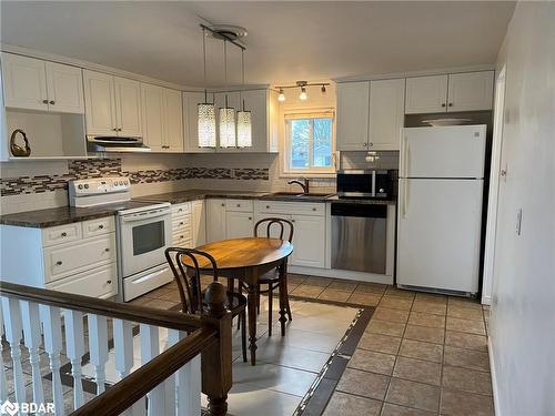 253 Letitia Street, Barrie, ON - Indoor Photo Showing Kitchen With Double Sink