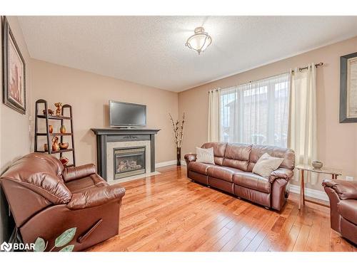 3 Shalom Way, Barrie, ON - Indoor Photo Showing Living Room With Fireplace