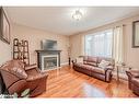 3 Shalom Way, Barrie, ON  - Indoor Photo Showing Living Room With Fireplace 