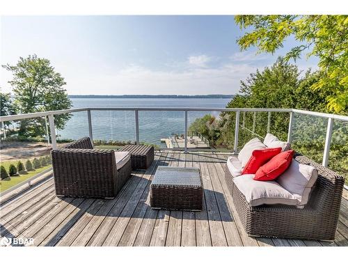 27 & 31 Bay Street, Oro-Medonte, ON - Outdoor With Body Of Water With Deck Patio Veranda With View With Exterior