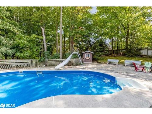 27 Shirley Avenue, Barrie, ON - Outdoor With In Ground Pool With Backyard