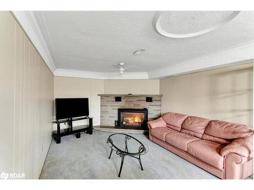 16 Lay Street, Barrie, ON - Indoor Photo Showing Other Room With Fireplace