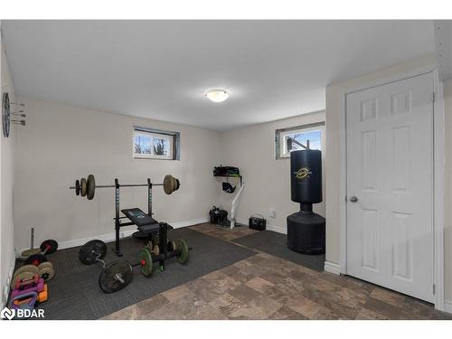 7492 County Road 91, Stayner, ON - Indoor Photo Showing Gym Room