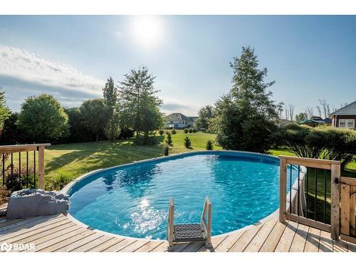 19 Butternut Crescent, Wasaga Beach, ON - Outdoor With Above Ground Pool With Deck Patio Veranda